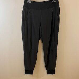 Athleta Olive Green Lined Track Pants